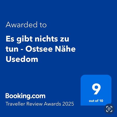 Es Gibt Nichts Zu Tun - Ostsee Naehe Usedom Spantekow Exteriör bild